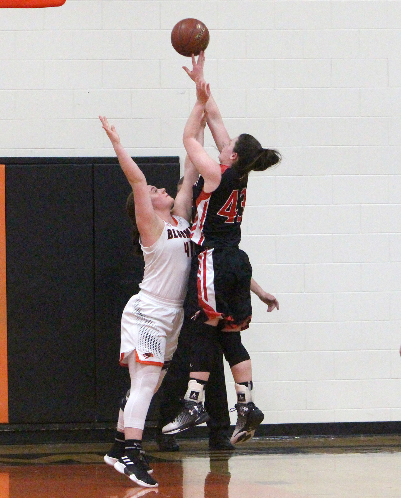 Baldwin-Woodville at Bloomer girls basketball 2-22-19